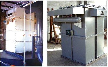 倉頂除塵器使用現場